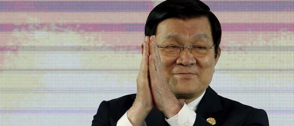 Der vietnamesische Präsident Truong Tan Sang 