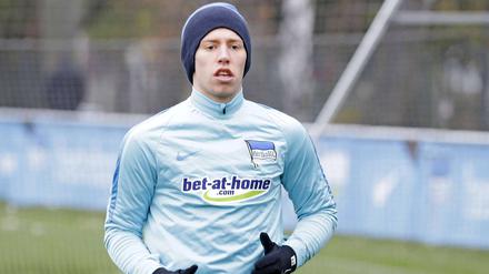 Mitchell Weiser trainierte am Mittwoch noch individuell.