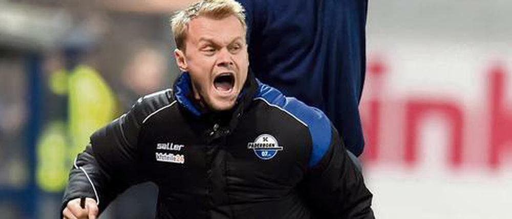 Jünger geht immer. Stefan Effenbergs Assistent in Paderborn, Sören Osterland, ist der jüngste deutsche Profitrainer.