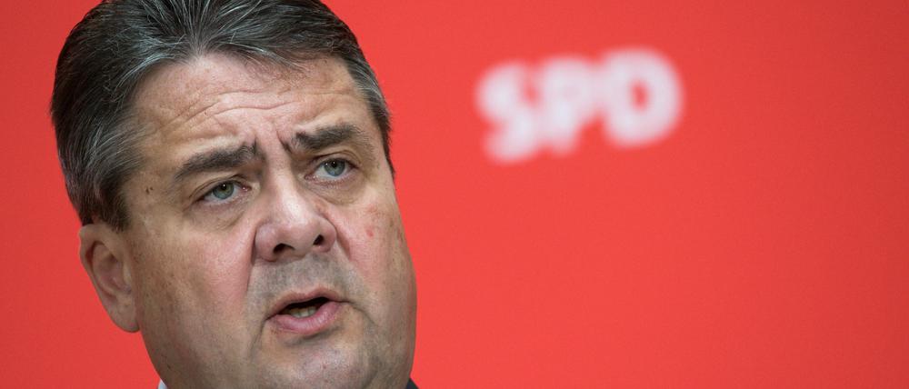 SPD-Parteichef Sigmar Gabriel will Kontingente für Flüchtlinge aus Syrien. 