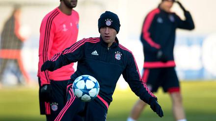 Thomas Müller ist auf den Winter vorbereitet.