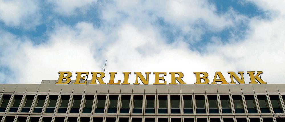 Der Hauptsitz der Berliner Bank in der Hardenbergstraße.