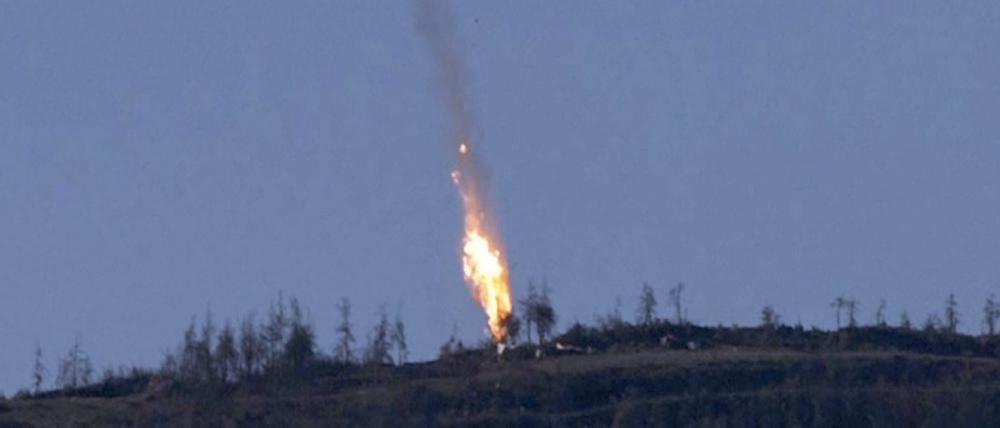 Due USA stützen die Version Russlands vom Abschuss des Kampfjets durch die Türkei.