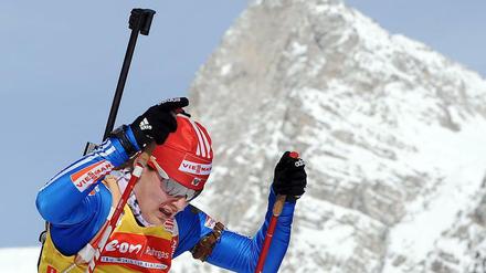Jekaterina Jurjewa war wiederholt als Dopingsünderin aufgefallen - nicht als einzige im russischen Biathlon-Team. 