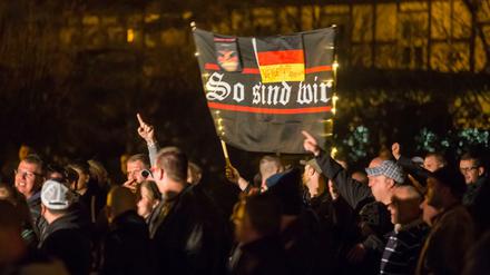 Der fremdenfeindlichen Thügida-Ableger "Wir lieben Ostthüringen" demonstriert Anfang November in Rudolstadt "gegen die Überfremdung unserer Heimat"