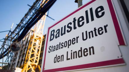 Gut Ding will Weile haben. die Baustelle der Staatsoper Unter den Linden