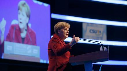 Angela Merkel.