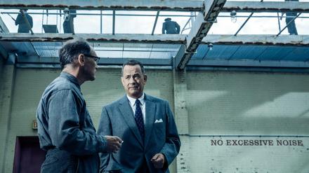 Der Spion und sein Verteidiger. Rudolf Abel (Mark Rylance) und der Answalt James Donovan (Tom Hanks). 
