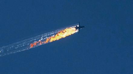 Die von der Türkei abgeschossene russische Militärmaschine.