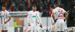 Beim FC Augsburg lief nicht viel zusammen am Donnerstagabend.