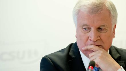 Der bayerische Ministerpräsident Horst Seehofer (CSU) vertritt in der Flüchtlingsfrage eine eindeutige Haltung.