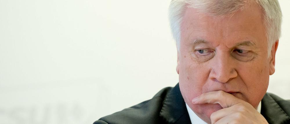 Der bayerische Ministerpräsident Horst Seehofer (CSU) vertritt in der Flüchtlingsfrage eine eindeutige Haltung.