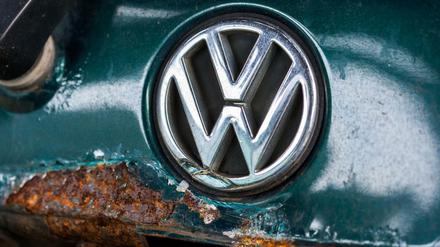 Das Markenzeichen eines Volkswagens.