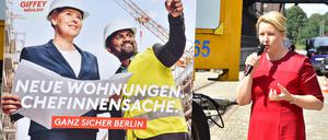 Gewinnerin der Berlin-Wahl: SPD-Spitzenkandidatin Franziska Giffey.
