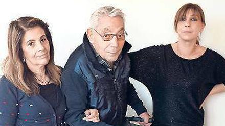Ein Besuch im Herbst 2015. Angelica, Orazio, Efi (rechts). 
