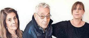 Ein Besuch im Herbst 2015. Angelica, Orazio, Efi (rechts). 