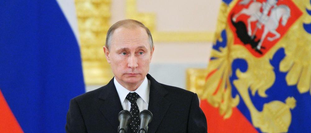 Der russische Präsident Wladimir Putin erhob abermals schwere Anschuldigungen gegen die Türkei.