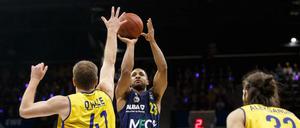 Volle Konzentration. Jordan Taylor konnte bei der Niederlage in Oldenburg nicht überzeugen. 