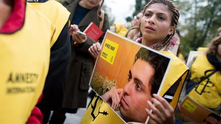 Ensaf Haidar, die Ehefrau des saudi-arabischen Bloggers Raif Badawi hat überall in der Welt, hier in Wien, um seine Freilassung gekämpft. Jetzt könnte sie bevorstehen. 