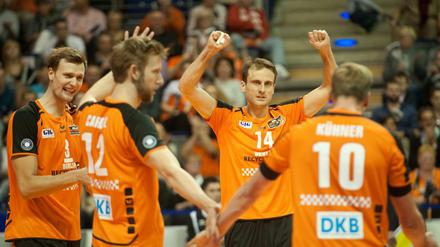 In der Bundesliga läuft es glänzend für die BR Volleys.