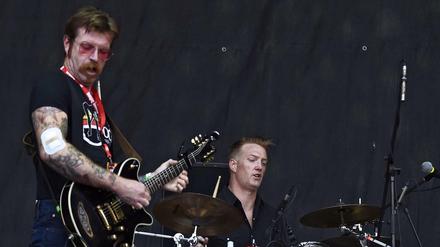 Eagles of Death Metal. Jesse Hughes (l.) und Josh Homme im Juni bei einem Auftritt in Österreich.