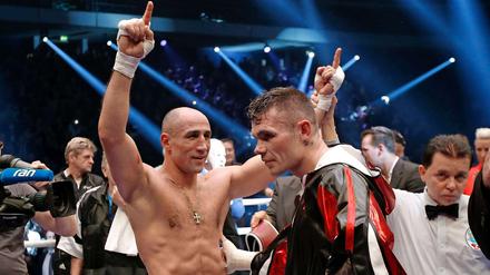 Ich mal wieder, wer sonst? Arthur Abraham (li.).