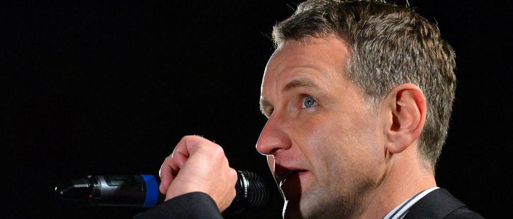 Thüringens AfD-Chef Björn Höcke. 