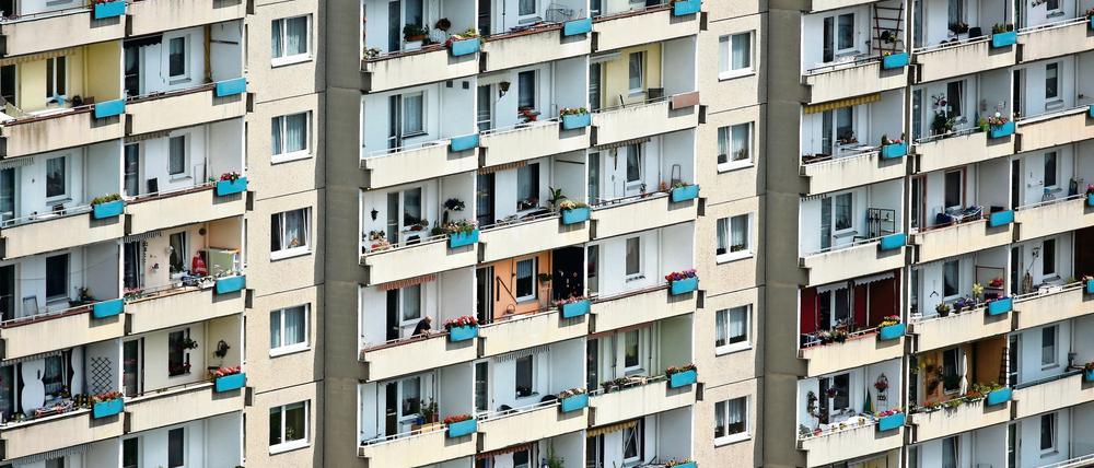Plattenbauten? Na, fast, Ganz so öde sollen die "Modelbauten" aus Beton nicht aussehen.