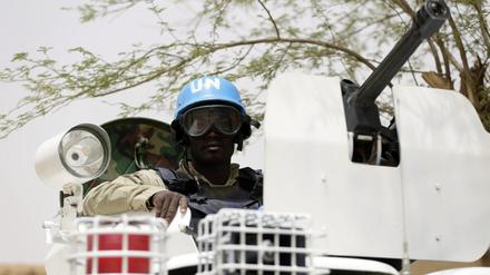Ein UN-Soldat in Mali (Archivbild).