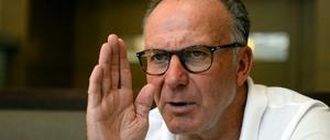 Man wird ja wohl noch laut nachdenken dürfen, nicht wahr Herr Rummenigge?