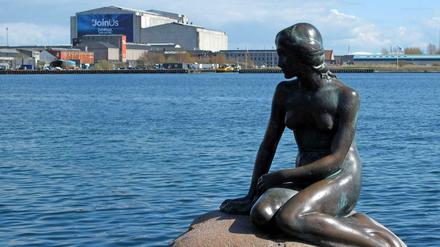 Kopenhagens Wahrzeichen: Die Meerjungfrau. Kopenhagen geht voran in Sachen Digitalisierung