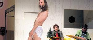 Ekstase und Exerzitium. Joachim Meyerhoff spielt den Messias im Wiener Akademietheater. 