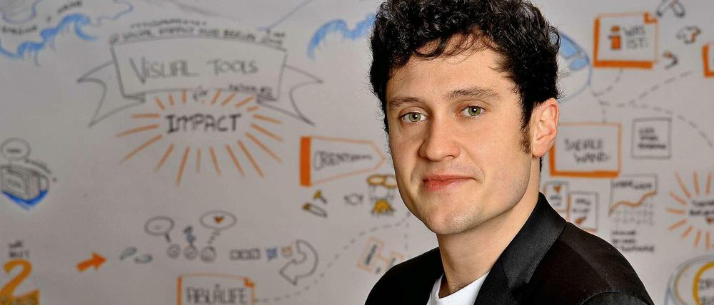 Markus Kreßler, einer der Gründer der "Kiron University"