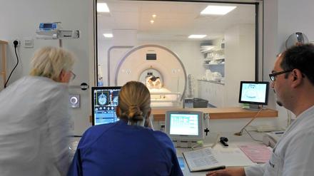 Radiologische Untersuchung an der Charité.