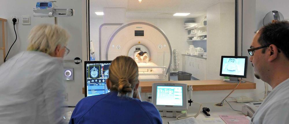 Radiologische Untersuchung an der Charité.