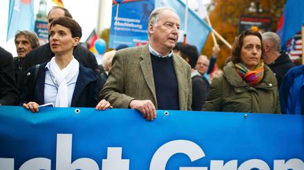 Die AfD-Politiker Frauke Petry, Alexander Gauland und Beatrix von Storch (von links).