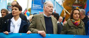 Die AfD-Politiker Frauke Petry, Alexander Gauland und Beatrix von Storch (von links).