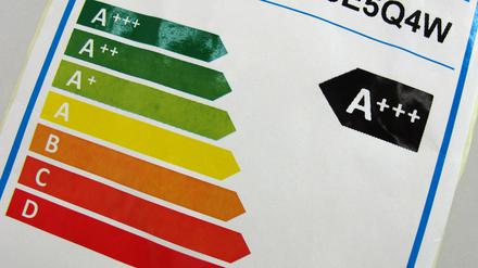 Hersteller von Elektrogeräten müssen angeben, wie hoch der Energieverbrauch ihrer Maschinen ist.