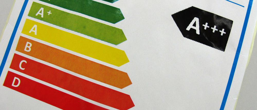 Hersteller von Elektrogeräten müssen angeben, wie hoch der Energieverbrauch ihrer Maschinen ist.