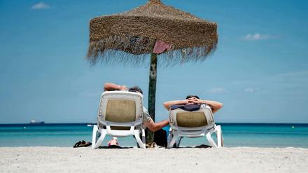 Reif für den Urlaub.