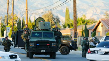 Einsatz in San Bernardino.
