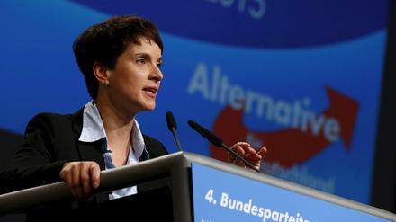 Frauke Petry, Chefin der AfD.
