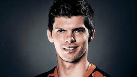 Auf Tsimafei Zhukouski kommt es bei den Volleys an.