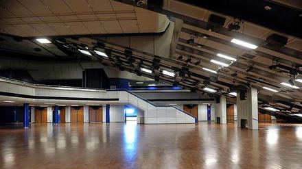 Keine Fenster im Saal 2 im ICC
