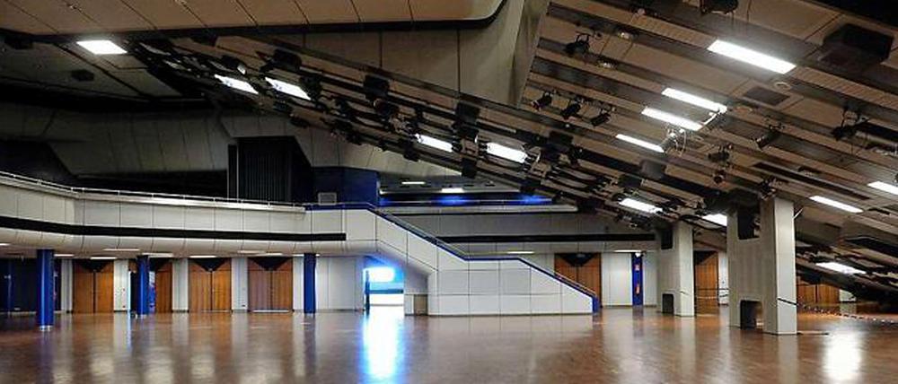 Keine Fenster im Saal 2 im ICC