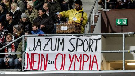 Beim Fußball haben sie gut reden. Im Stadion des FC St. Pauli war die Antistimmung sichtbar. Der Fußball muss sich aber um seine Zukunft keine Sorgen machen - im Gegensatz zu mancher olympischer Disziplin. 