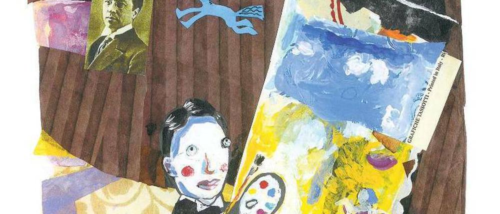Der Maler und das blaue Pferd. So beginnt Daan Remmerts de Vries sein wunderbares Bilderbuch über den Maler Wassily Kandinsky.