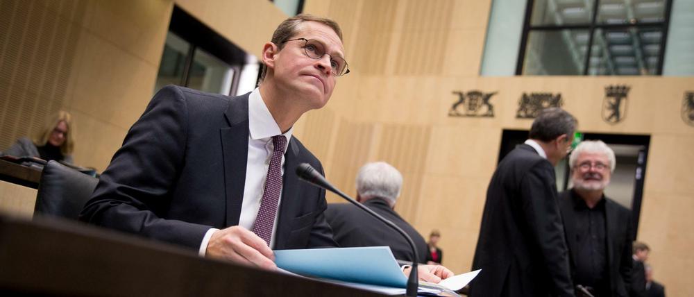 Berlins Regierender Bürgermeister Michael Müller (SPD).