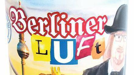 Schön verpackt. Sauber ist Berliner Luft aber nicht immer.