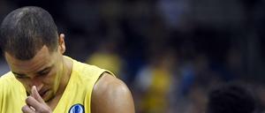 Hängende Köpfe. Die Berliner Spieler Alex King (l.) und Will Cherry. hier gegen Ludwigsburg.